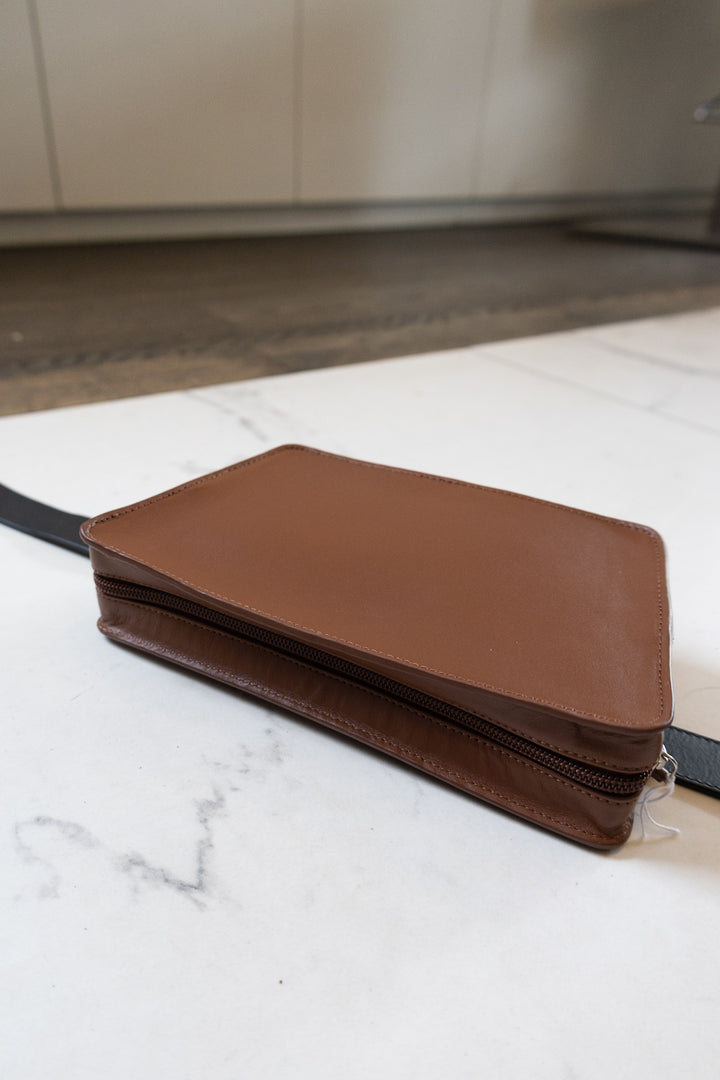 SS. Belt XL Black + Trapezium Dark Cognac