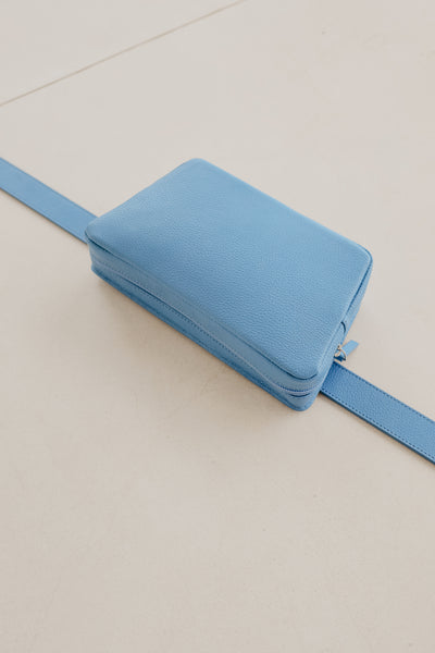 Belt Bag: Belt XL Bleu Ciel Structued + Trapezium Bleu Ciel Structured