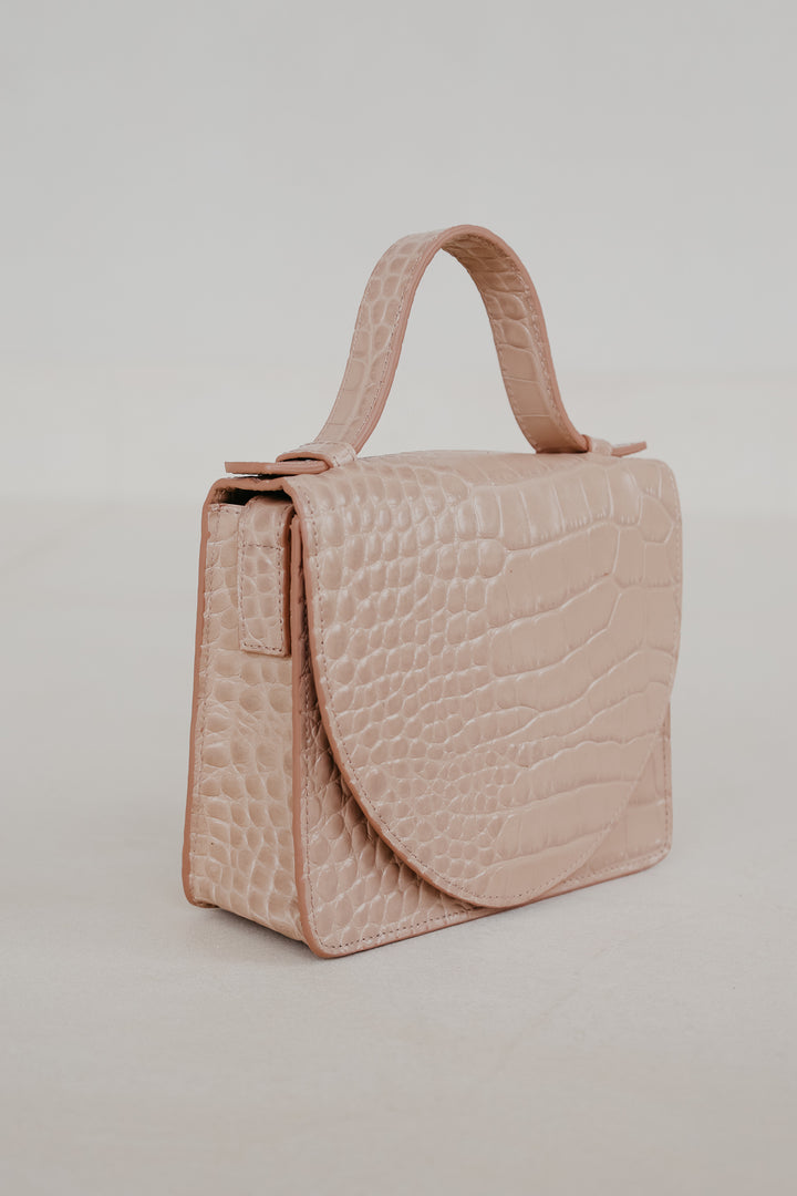 Bridal Collection | Micro Briefcase Blush Croco