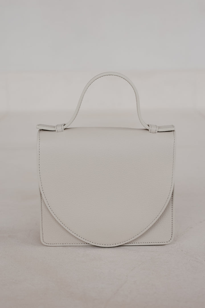 Micro Briefcase | White Structured