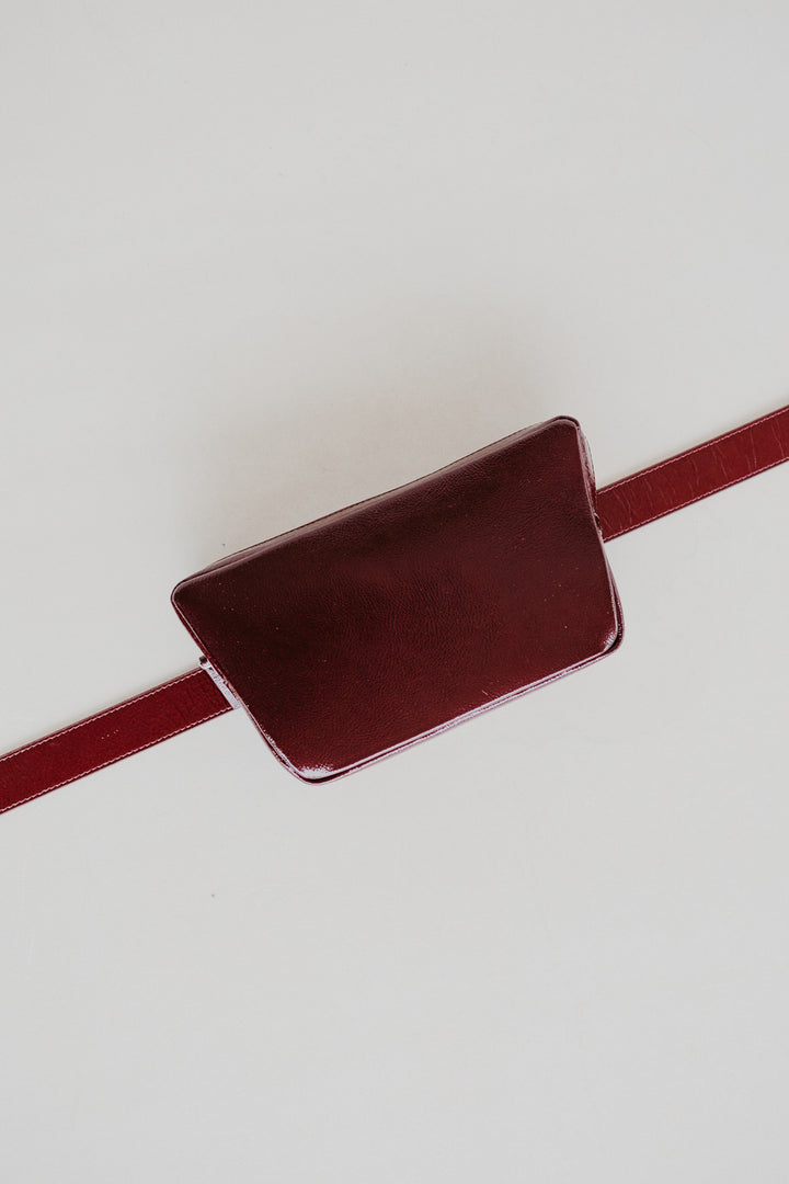 Belt Bag: Belt XL Ruby + Trapezium Ruby