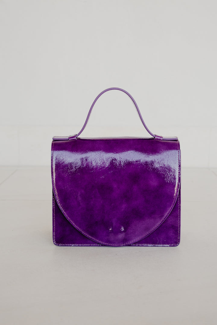 Mini Briefcase | Grape Stone
