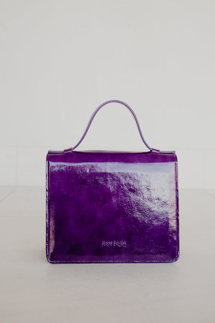 Mini Briefcase | Grape Stone