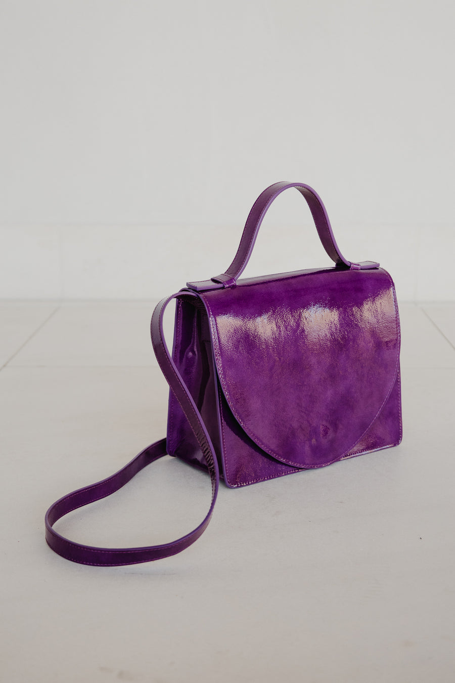 Mini Briefcase | Grape Stone