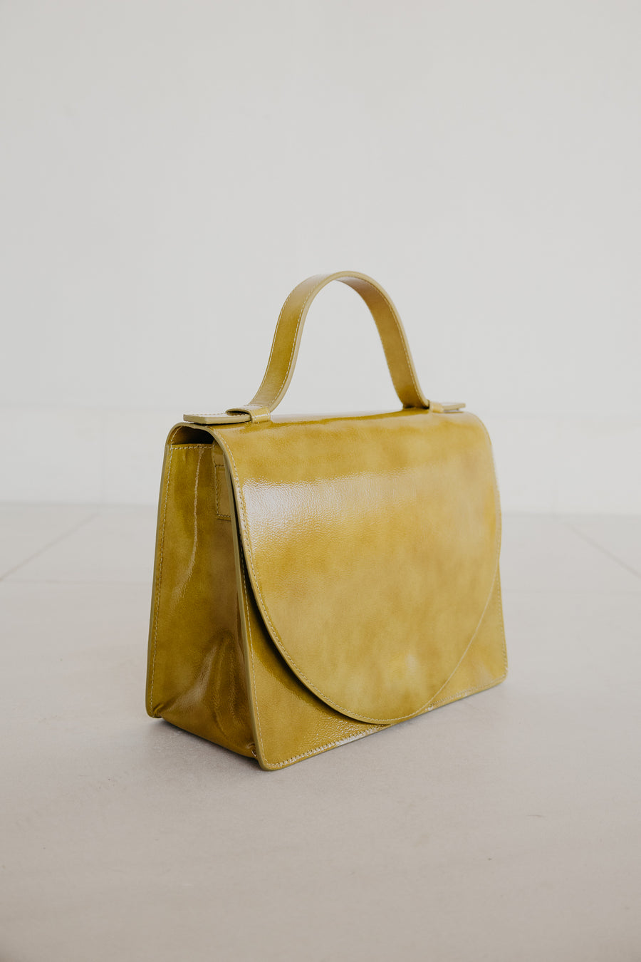 Mini Briefcase | Pear Stone