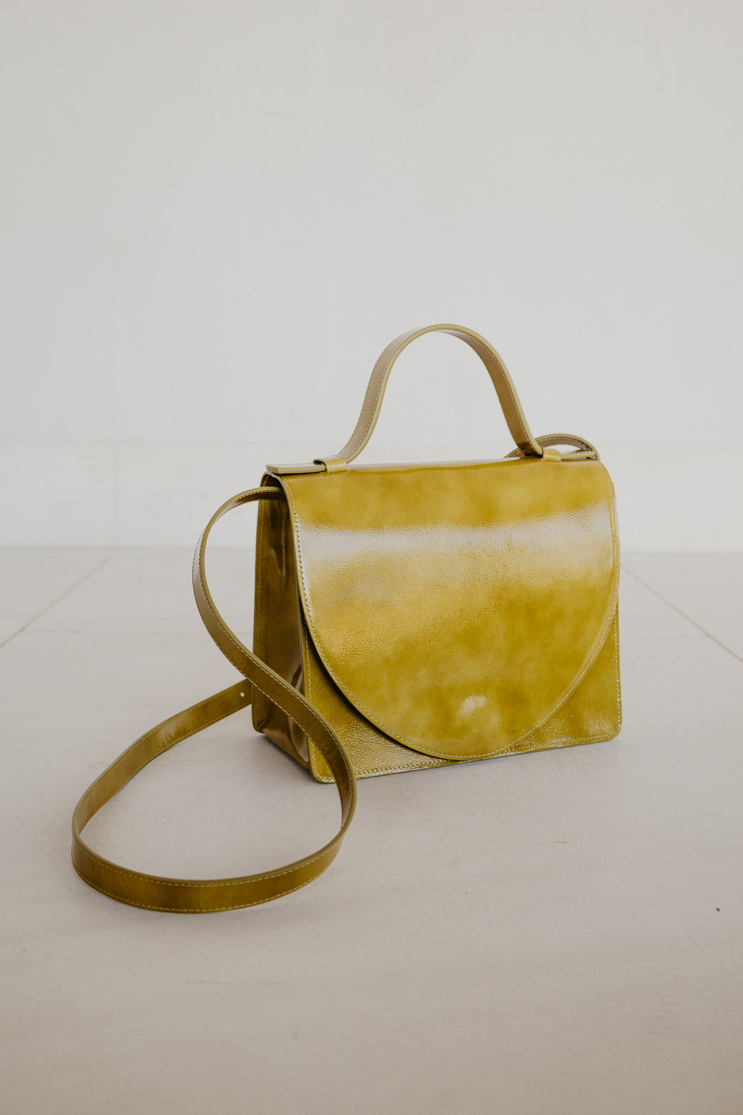 Mini Briefcase | Pear Stone