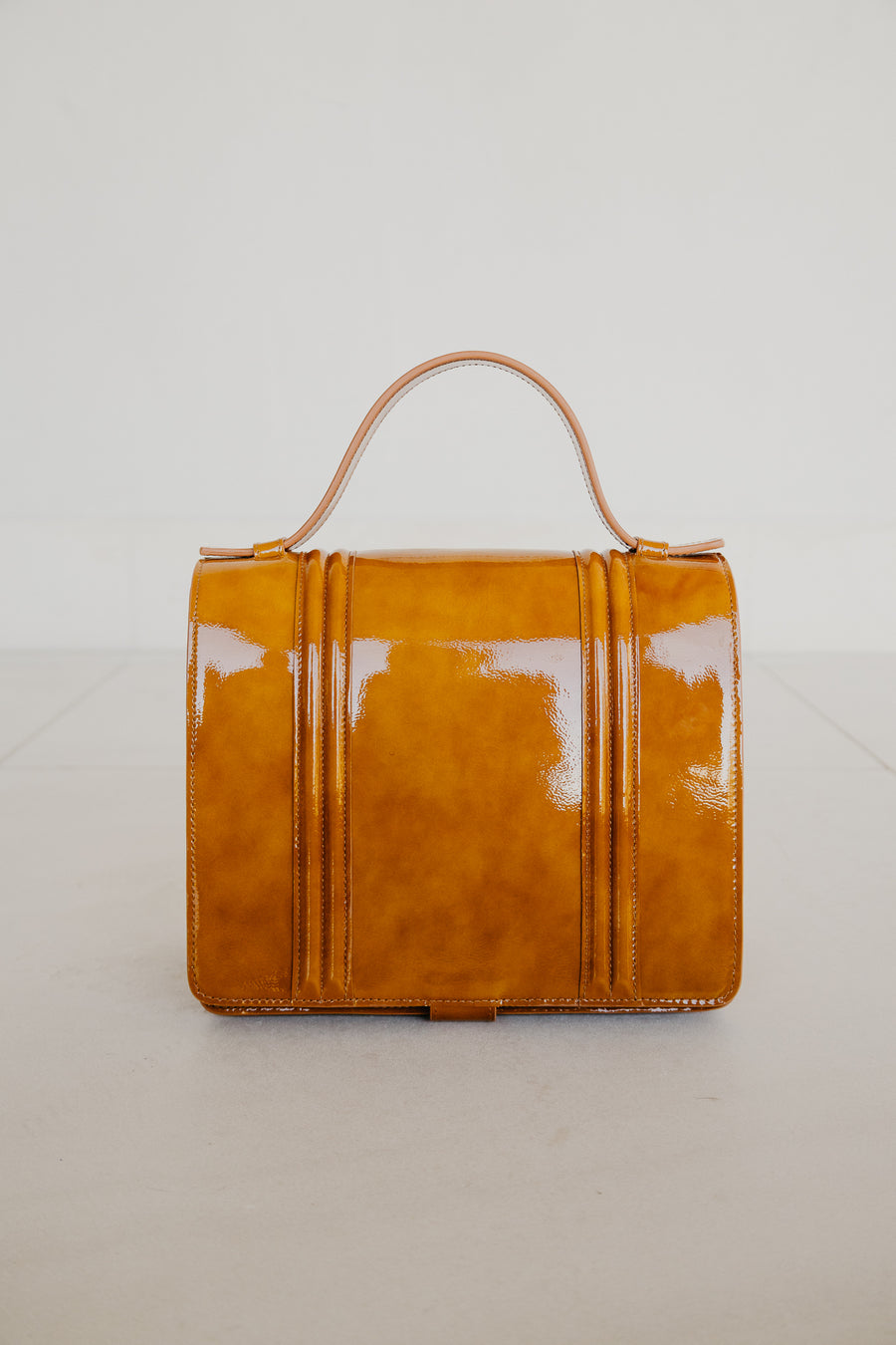 Mini Briefcase Doublé | Cinnamon stone