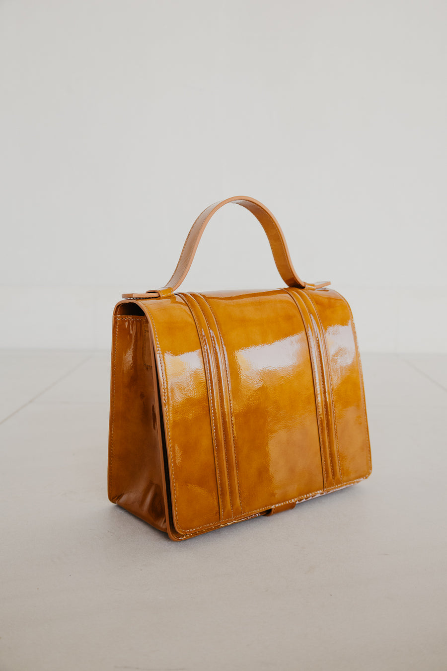 Mini Briefcase Doublé | Cinnamon stone