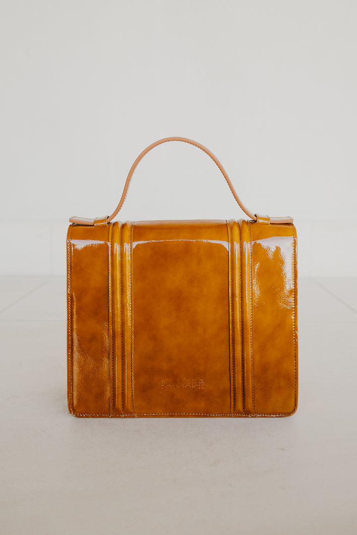 Mini Briefcase Doublé | Cinnamon stone