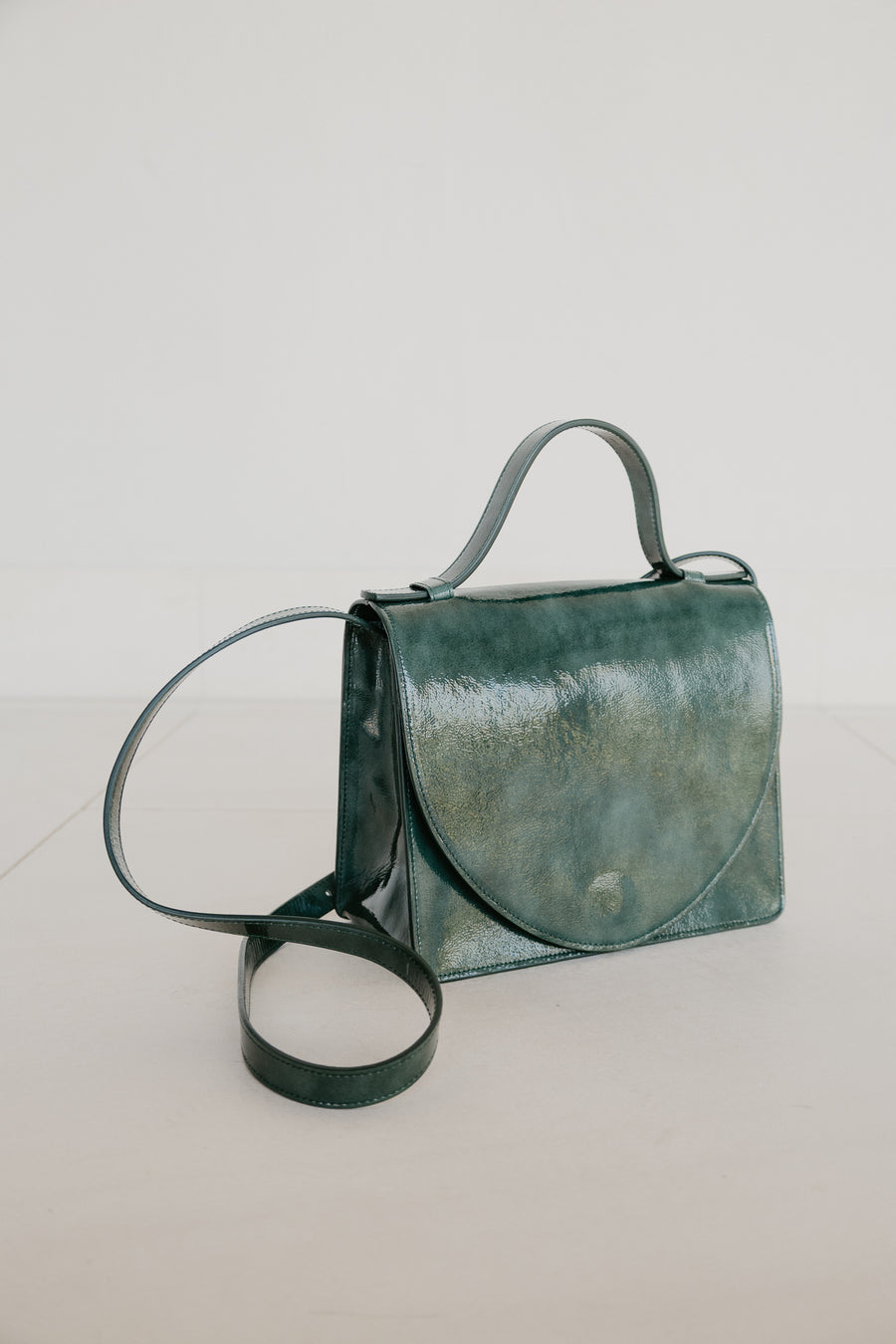 Mini Briefcase | Seaweed Stone