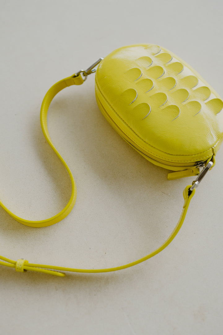 Oval Mini Bag | Limon Stone