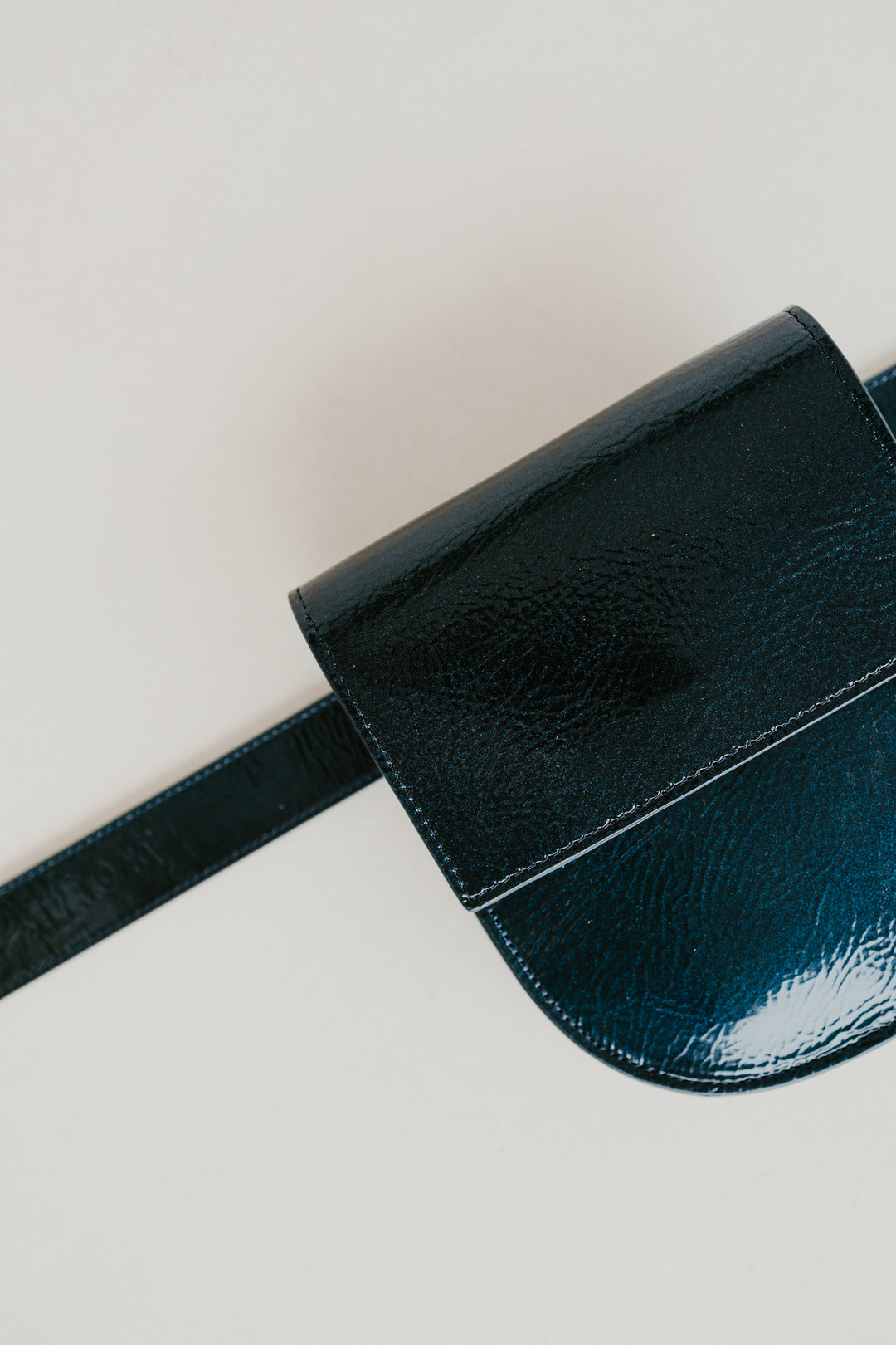 Belt Bag: Belt XL Night Blue Stone + Half Moon Night Blue Stone