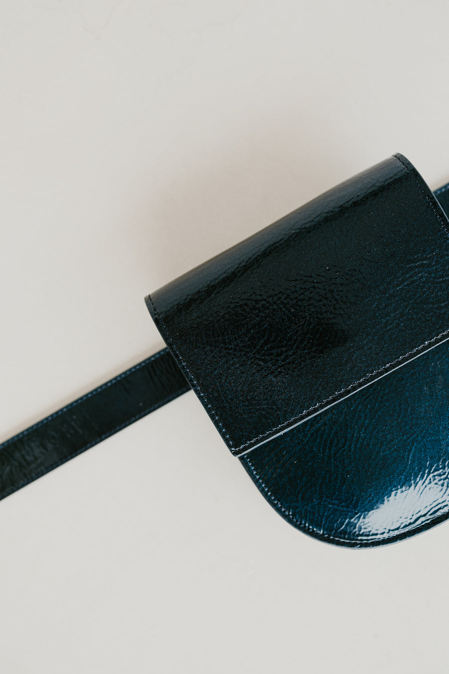 Belt Bag: Belt XL Night Blue Stone + Half Moon Night Blue Stone