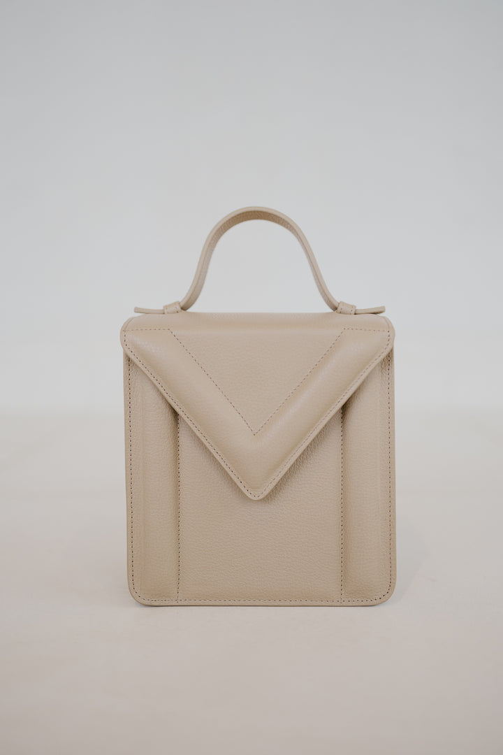 Boxbag | Beige Structured