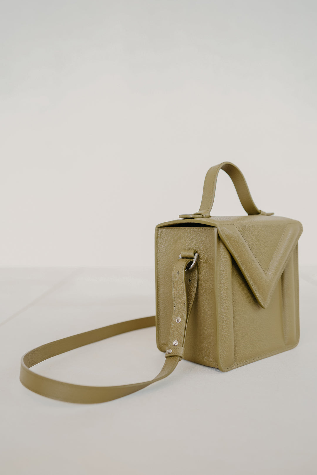 Boxbag | Khaki Structured