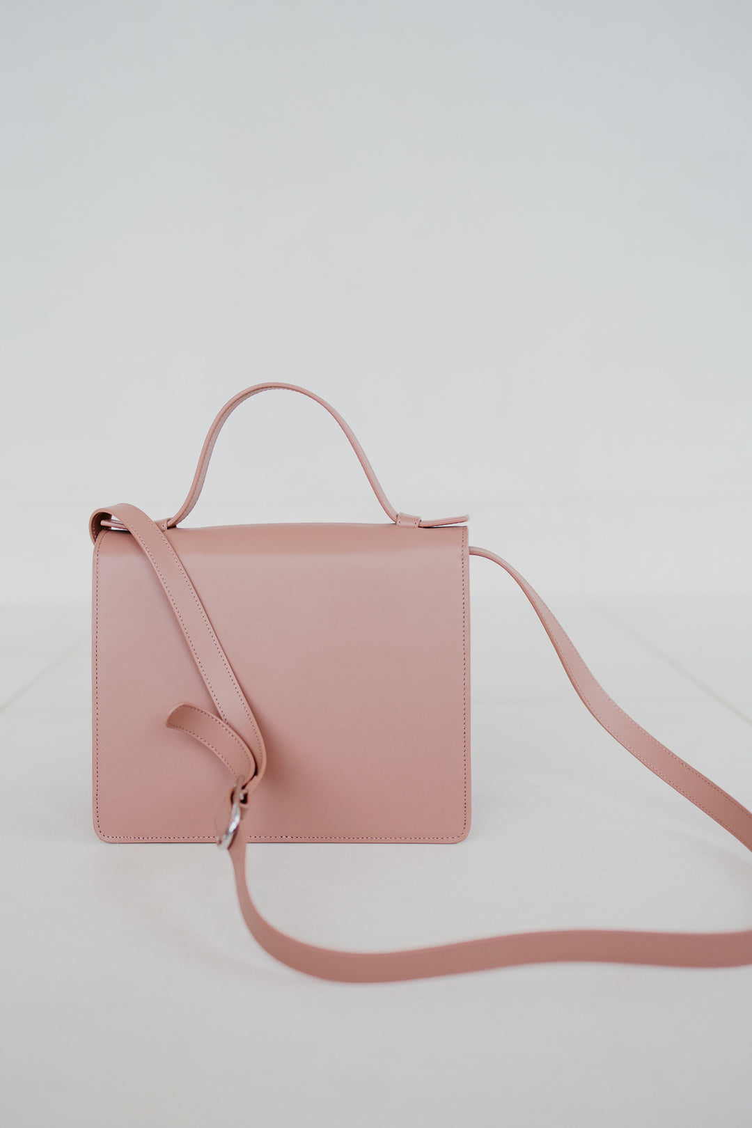 Mini Briefcase | Combi Rose Suède