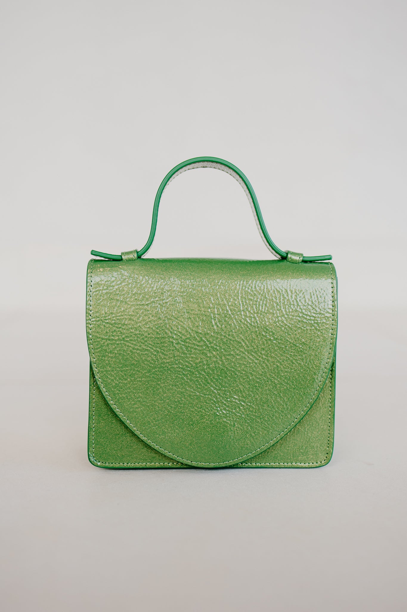 Micro Briefcase | Grass Stone – Mieke Dierckx