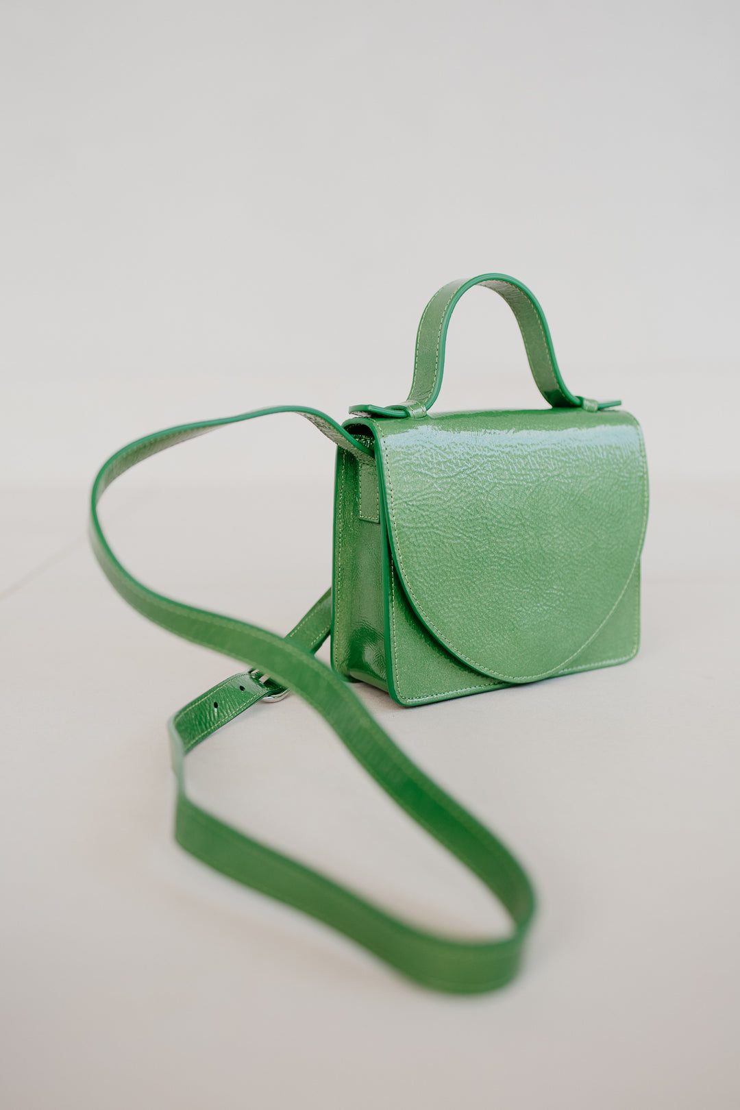 Micro Briefcase | Grass Stone