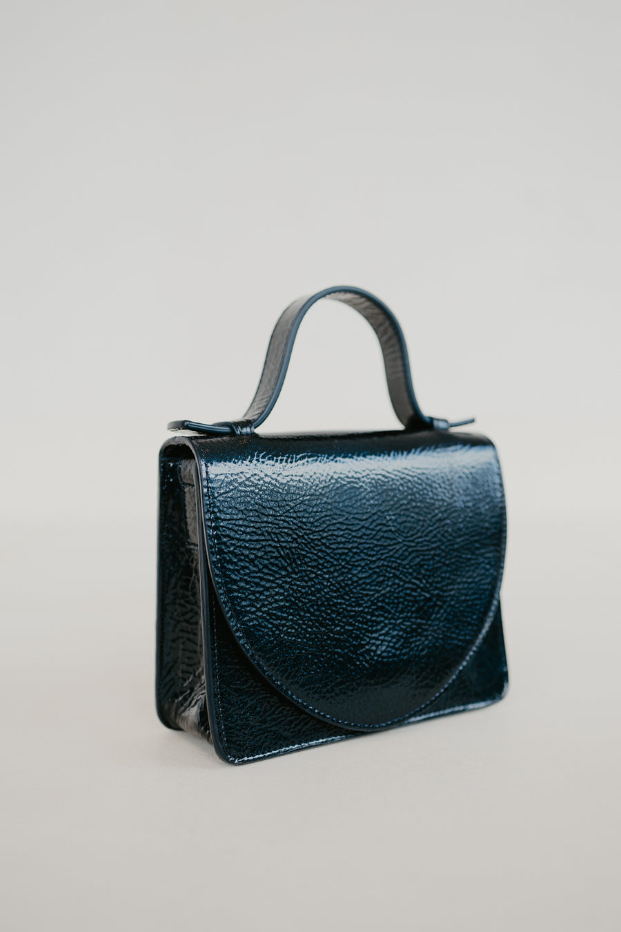 Micro Briefcase | Night Blue Stone