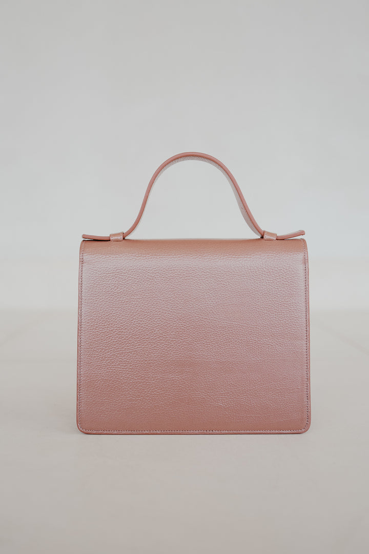 Mini Briefcase | Rose Stone