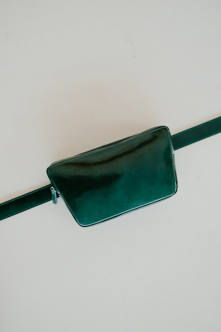 Belt Bag: Belt XL Forest + Trapezium Forest Stone