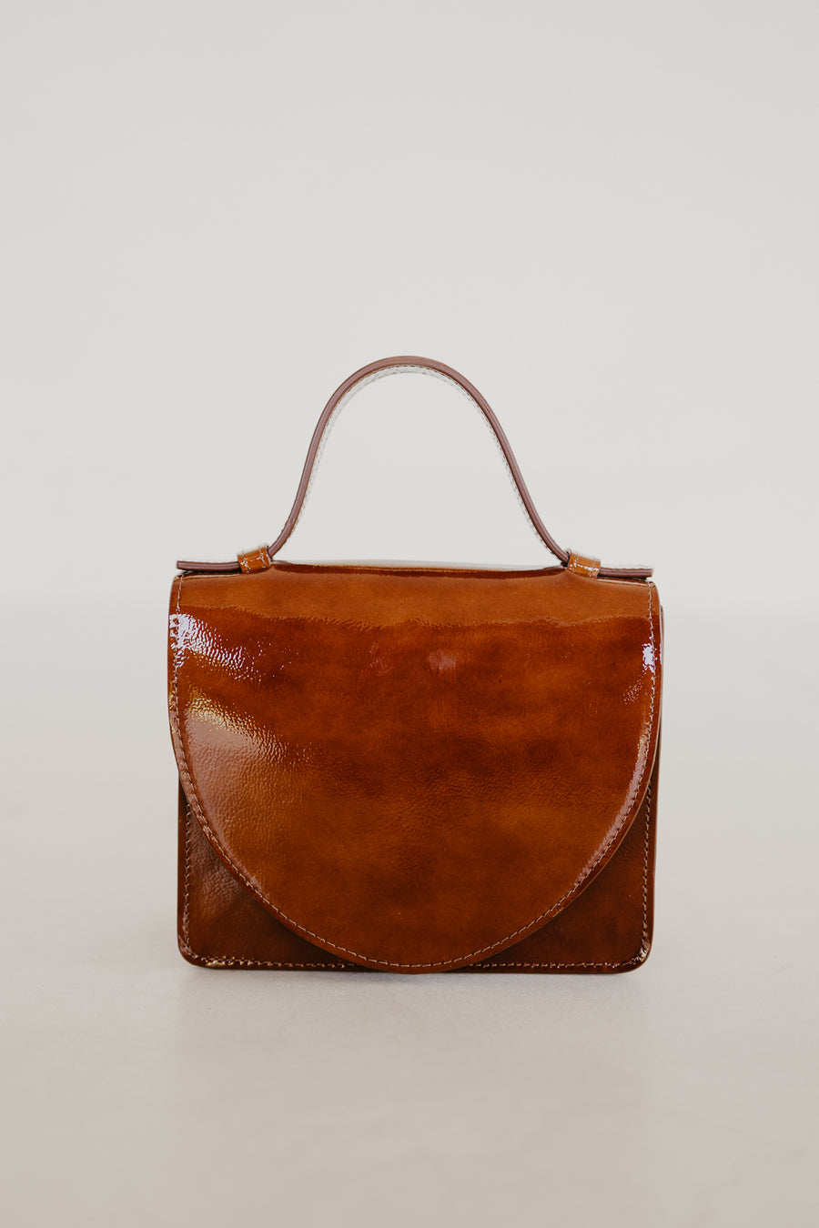 Micro Briefcase | Chestnut Stone