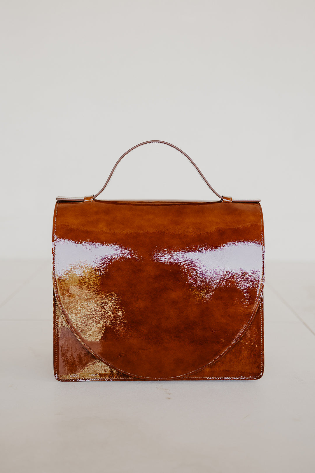 Midi Briefcase 2.0 | Chestnut Stone