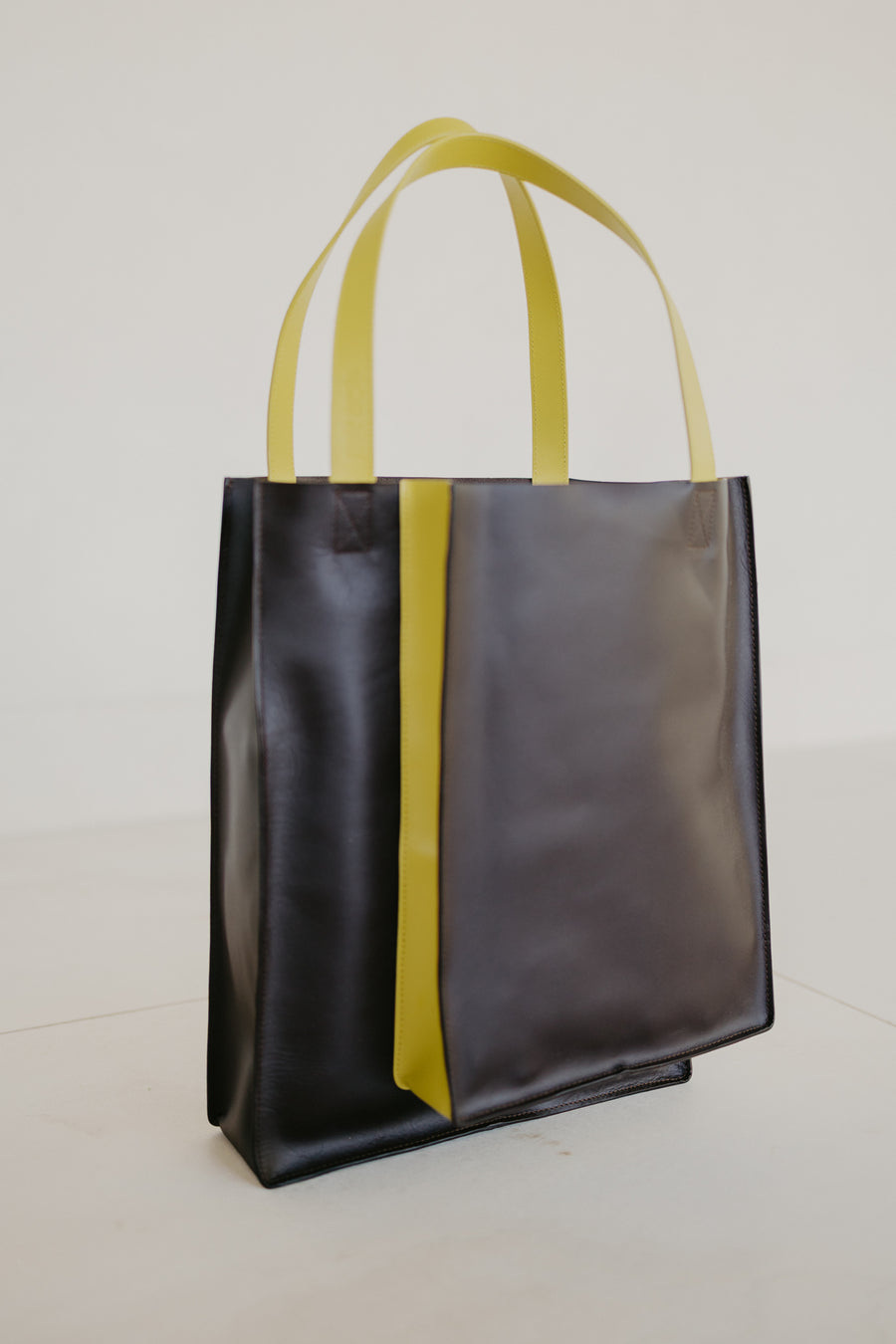 Double Shopper | Ebony / Limon