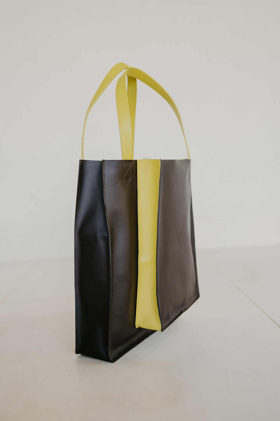 Double Shopper | Ebony / Limon