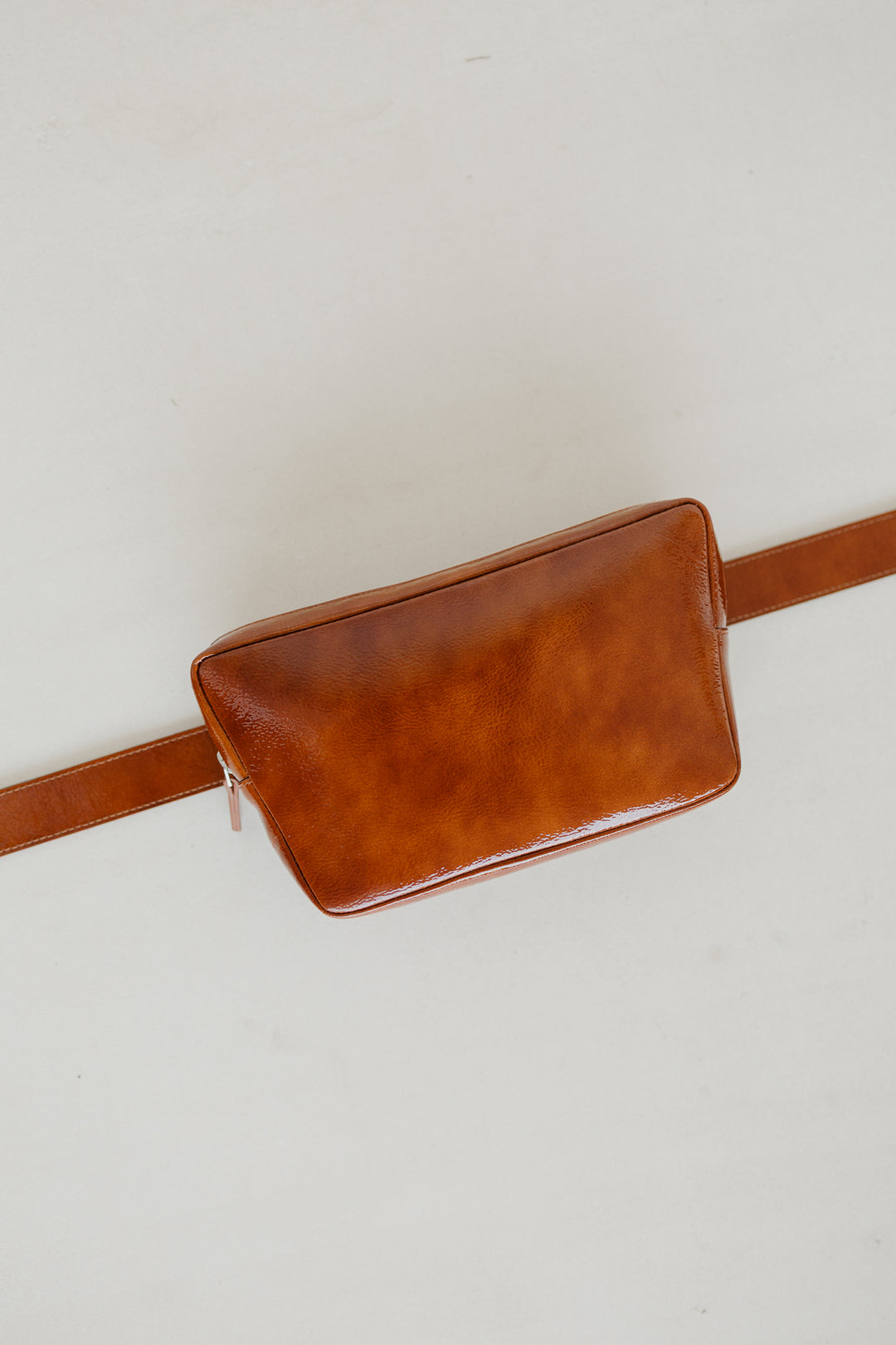 Belt Bag: The Belt XL Chestnut Stone + Trapezium Chestnut Stone