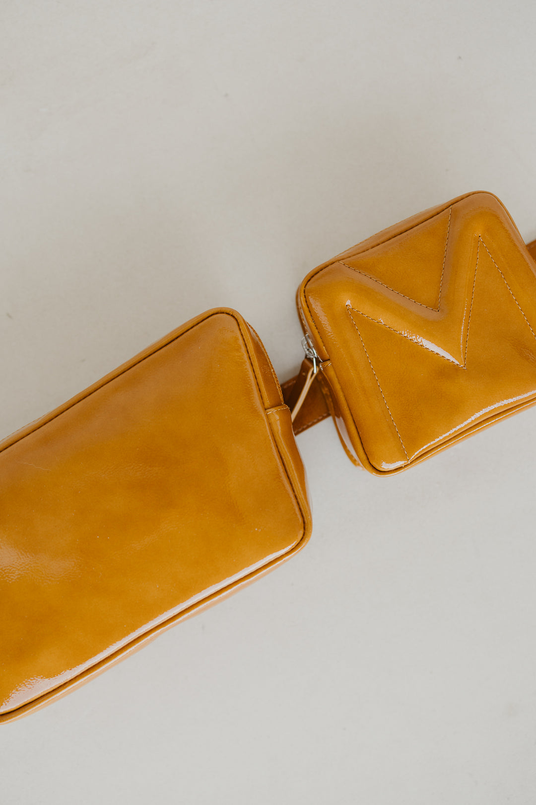 Belt Bag: The Belt XL Cinnamon Stone + Trapezium Cinnamon Stone + Mini M Cinnamon Stone