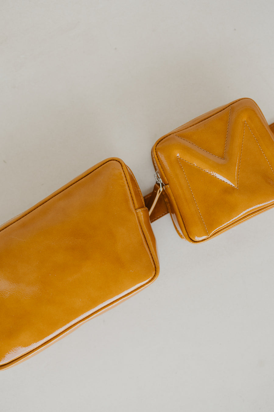 Belt Bag: The Belt XL Cinnamon Stone + Trapezium Cinnamon Stone + Mini M Cinnamon Stone