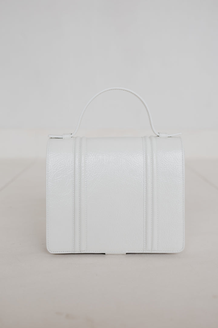 Mini Briefcase Doublé | Pearl