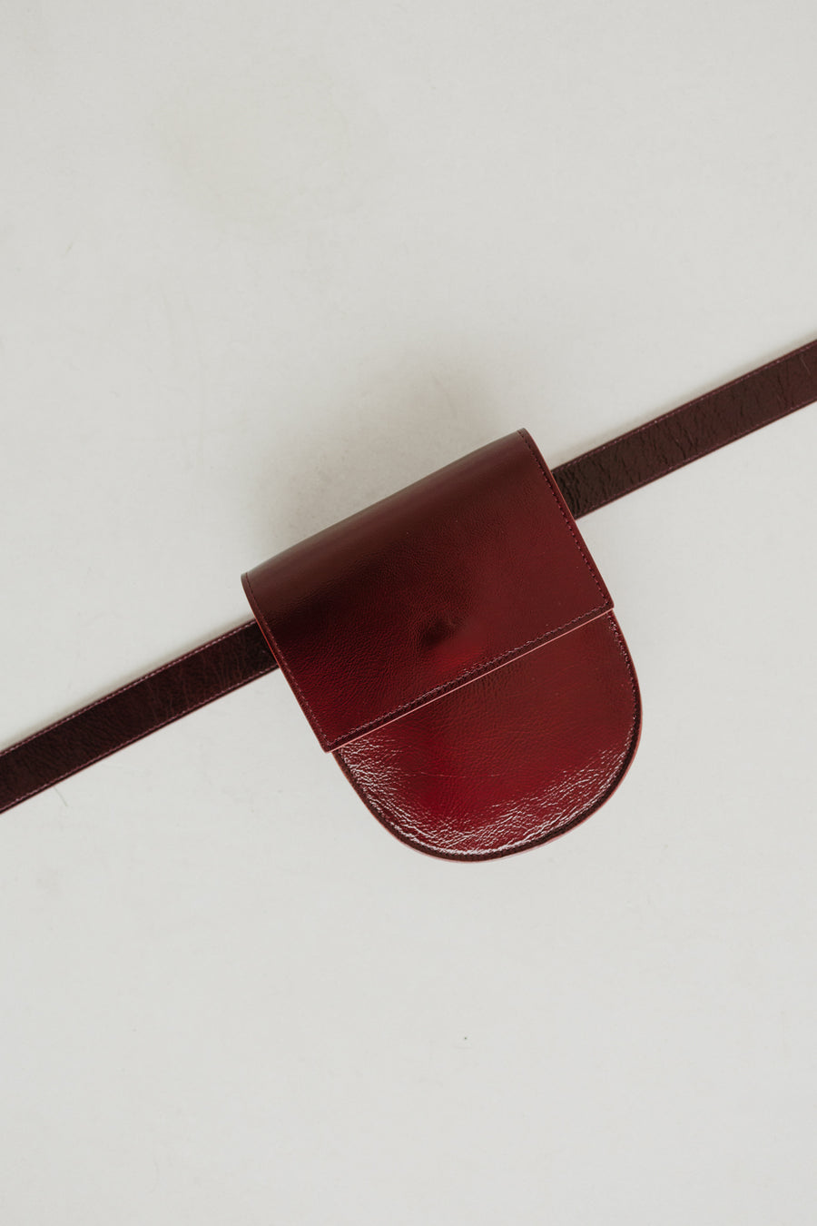 Belt Bag: Belt XL Ruby + Half Moon Ruby