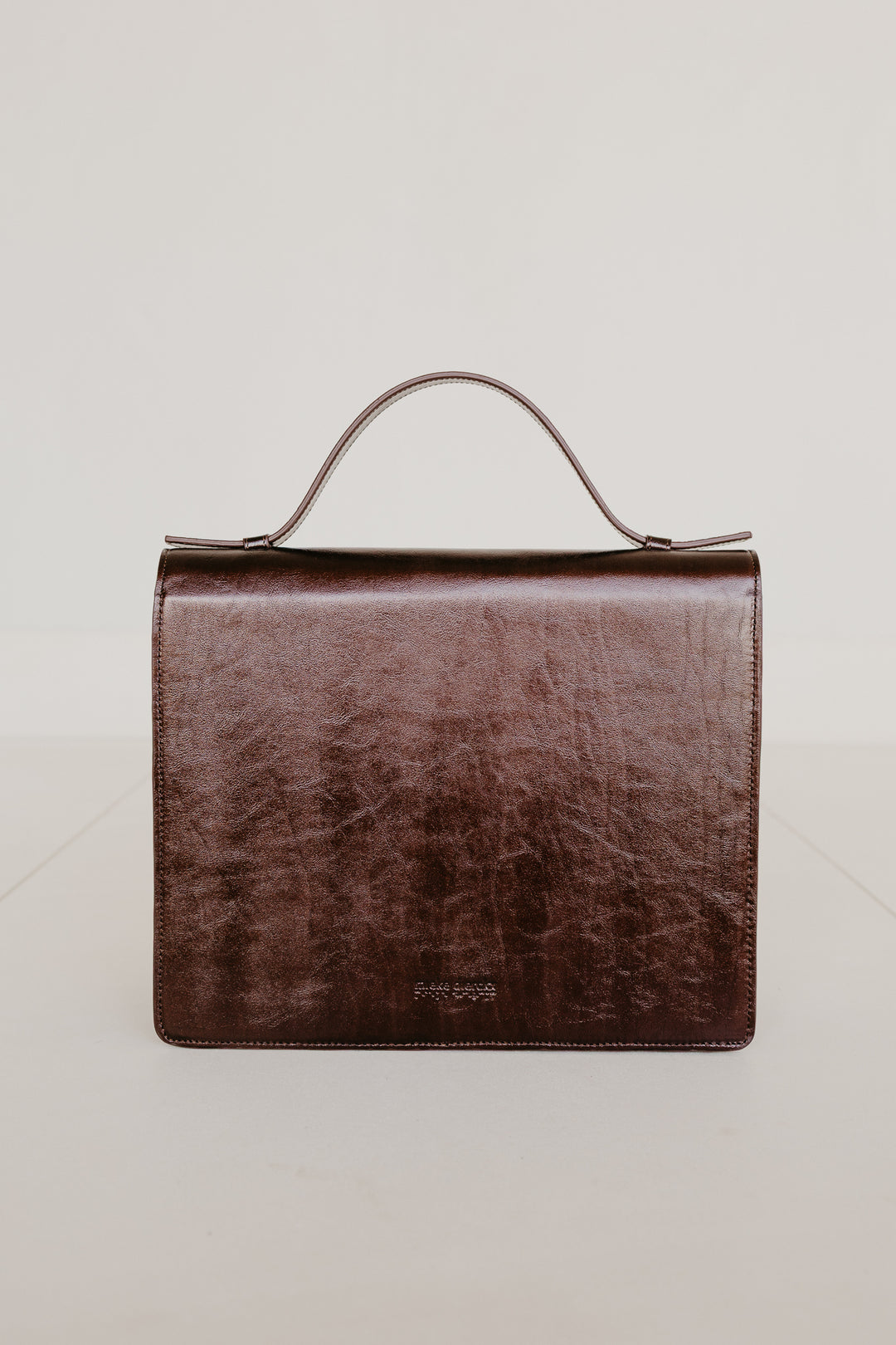 Midi Briefcase 2.0 | Chocolate Stone (Rode versie)