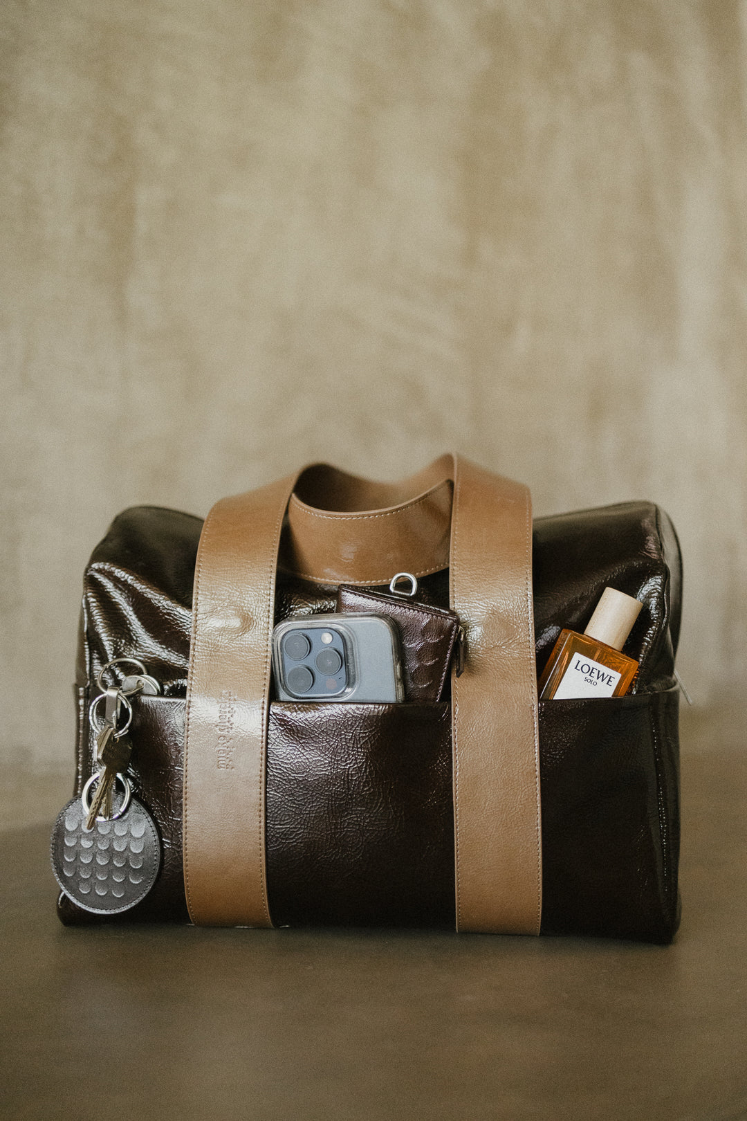 Bowling Bag XL | Chocolate / Biscuit Stone