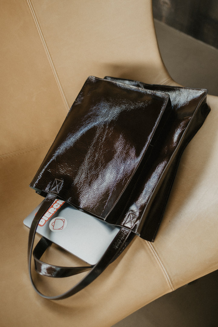Double Shopper | Chocolate Stone