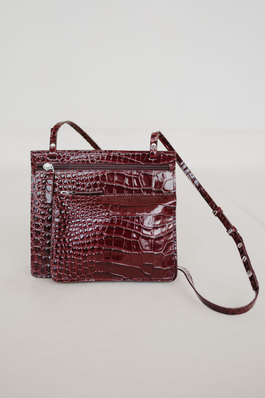 Double Pouch | Wine Croco