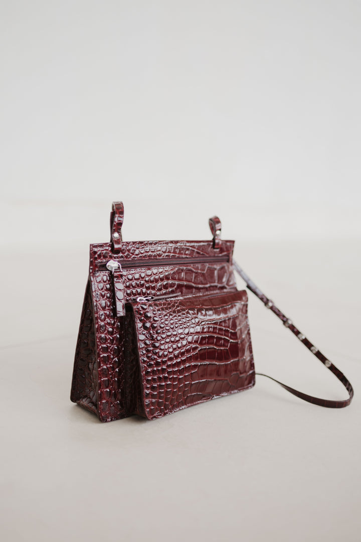 Double Pouch | Wine Croco