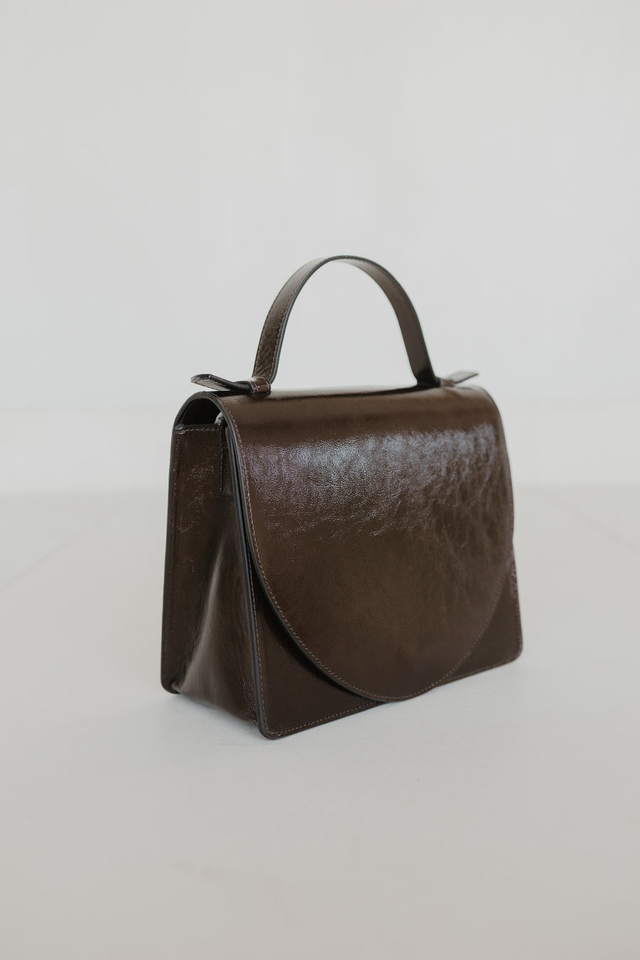 Mini Briefcase | Chocolate Stone