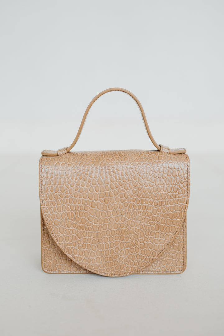 Micro Briefcase | Lecce Little Croco