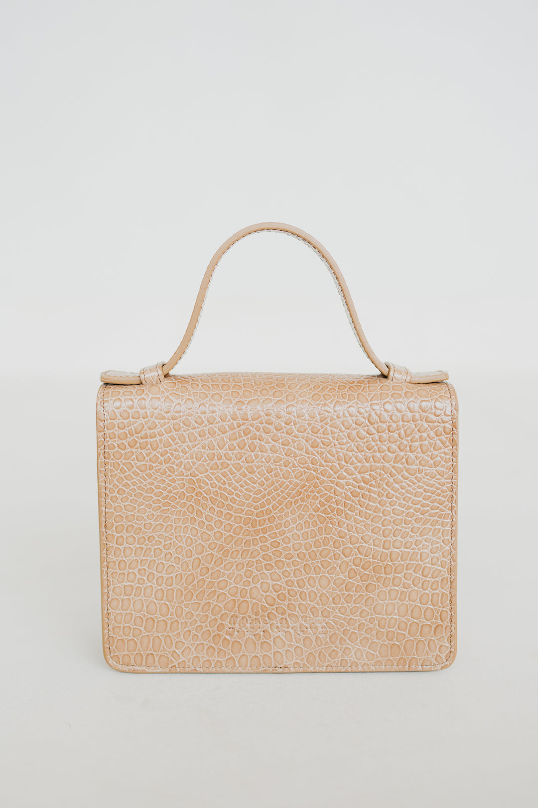 Micro Briefcase | Lecce Little Croco
