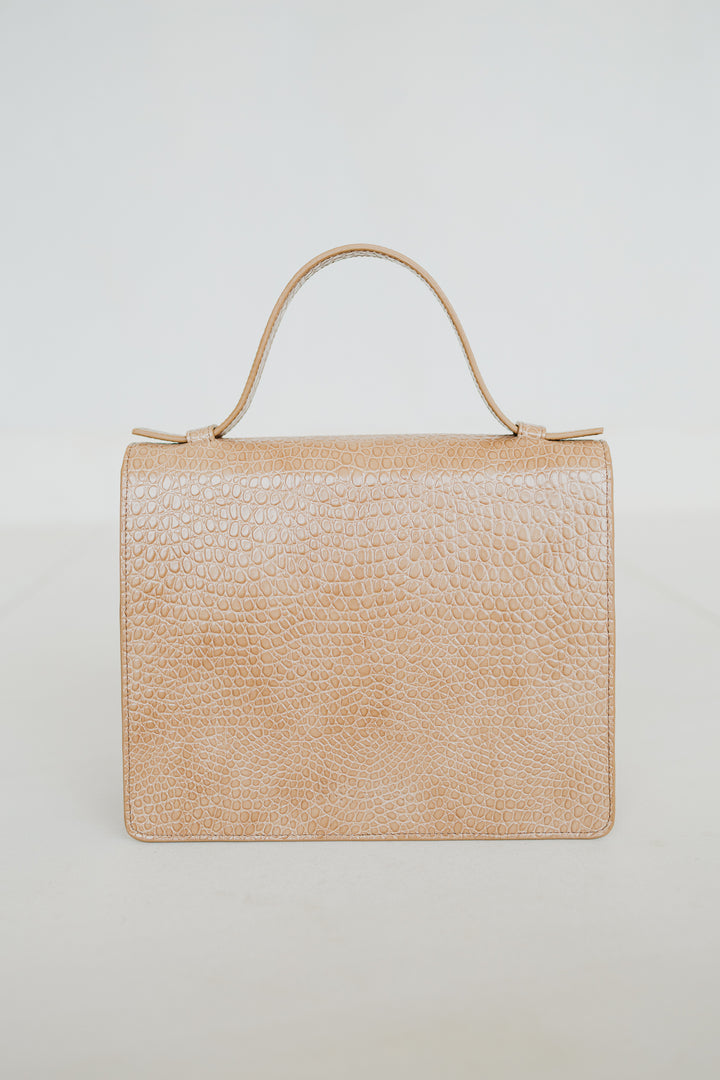 Mini Briefcase | Lecce Little Croco