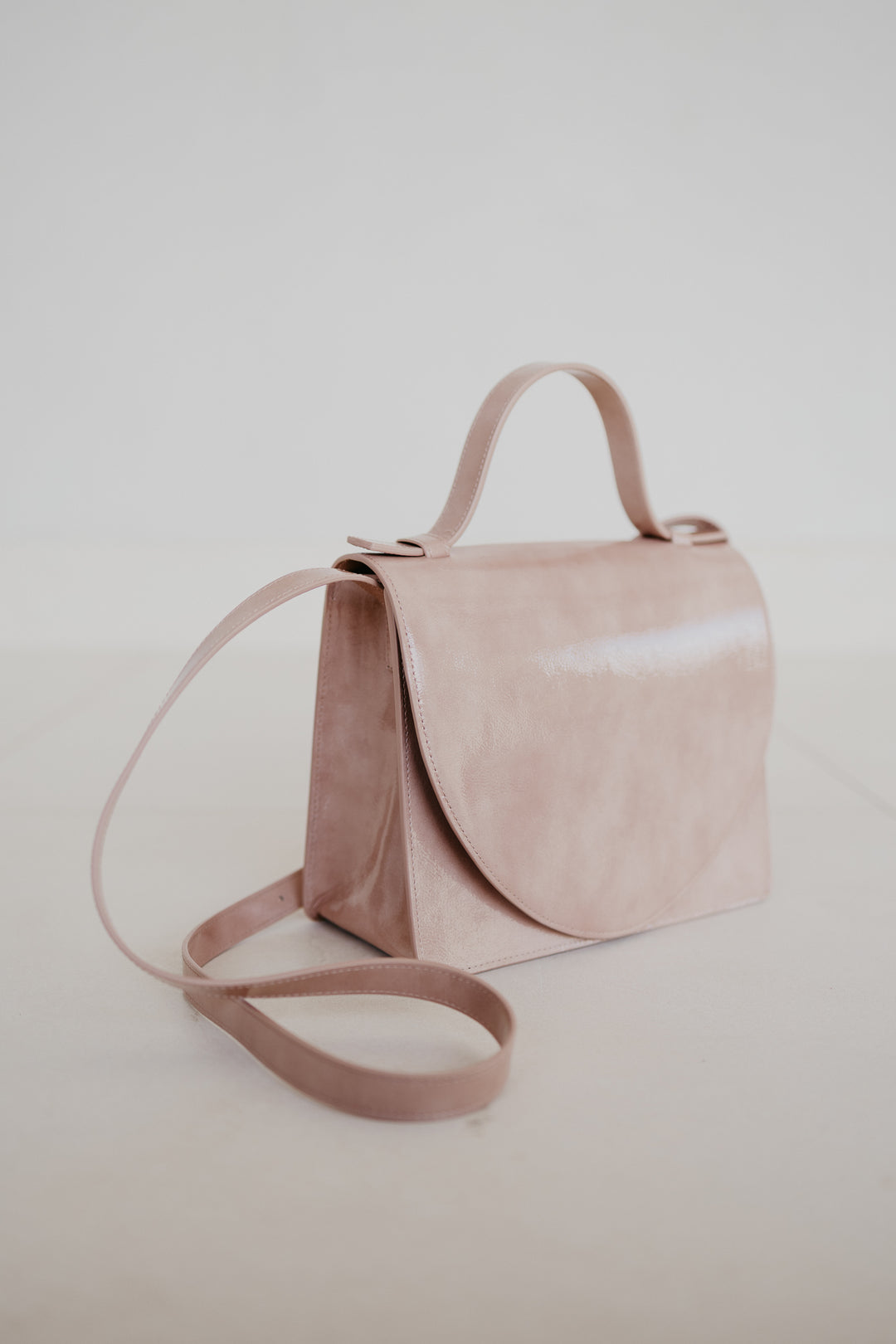 Mini Briefcase | Blush Stone