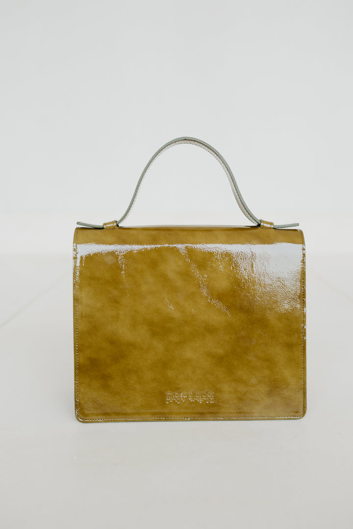 Mini Briefcase | Pantelleria Stone
