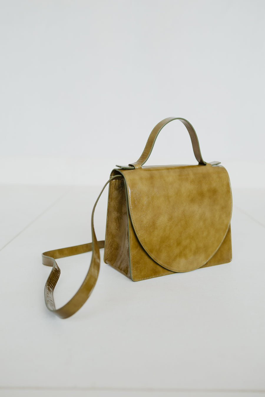 Mini Briefcase | Pantelleria Stone