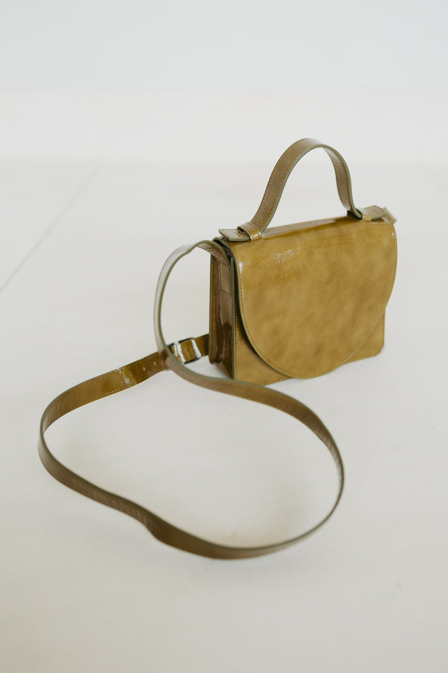 Micro Briefcase | Pantelleria Stone