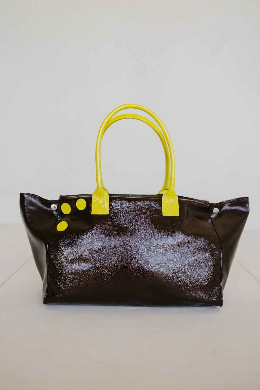 Grocery Bag | Chocolate / Limon Stone