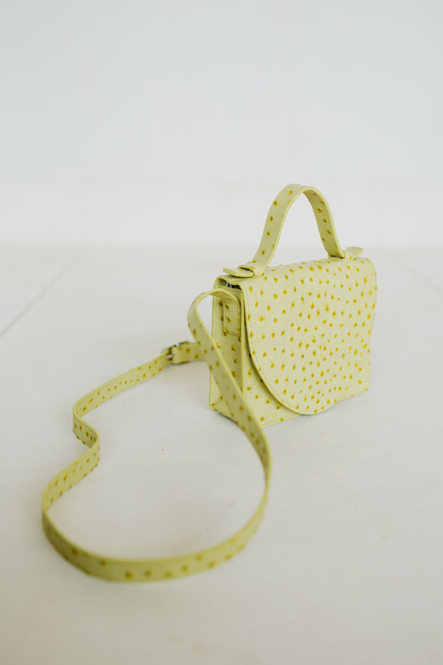 Micro Briefcase | Trapani Struzzo