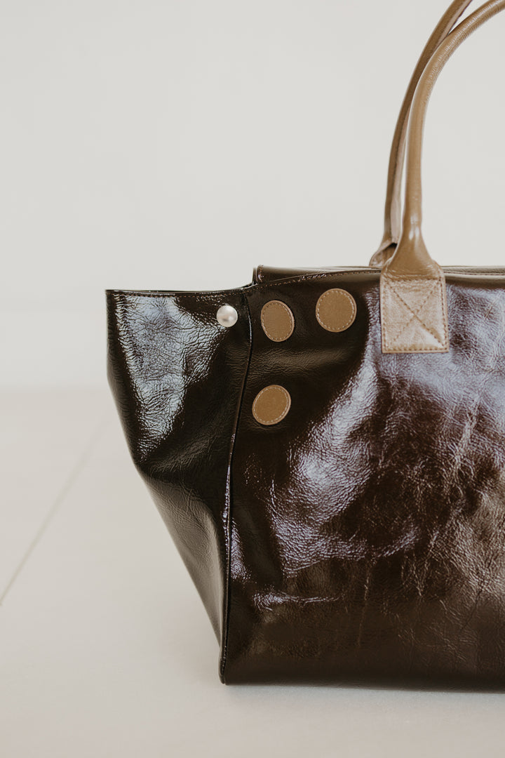Grocery Bag | Chocolate / Biscuit Stone